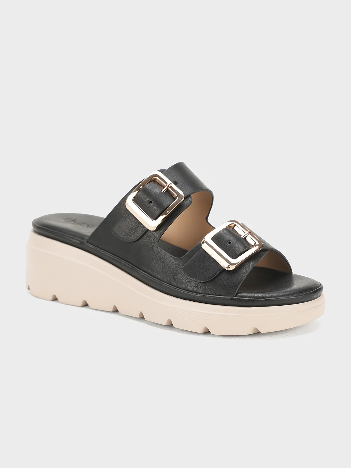Women "DELIL" Wedge Comfort Slippers - Image 2