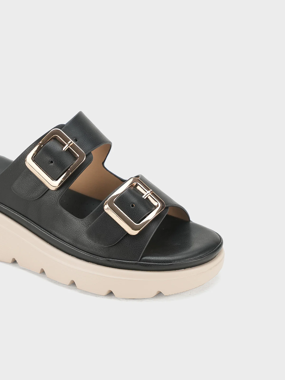 Women "DELIL" Wedge Comfort Slippers - Image 5
