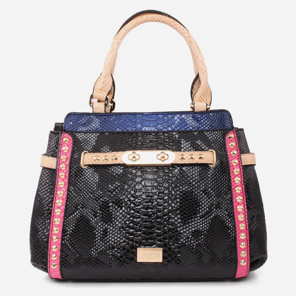 Women "DELLA" Casual Bag With Contrasting Panels