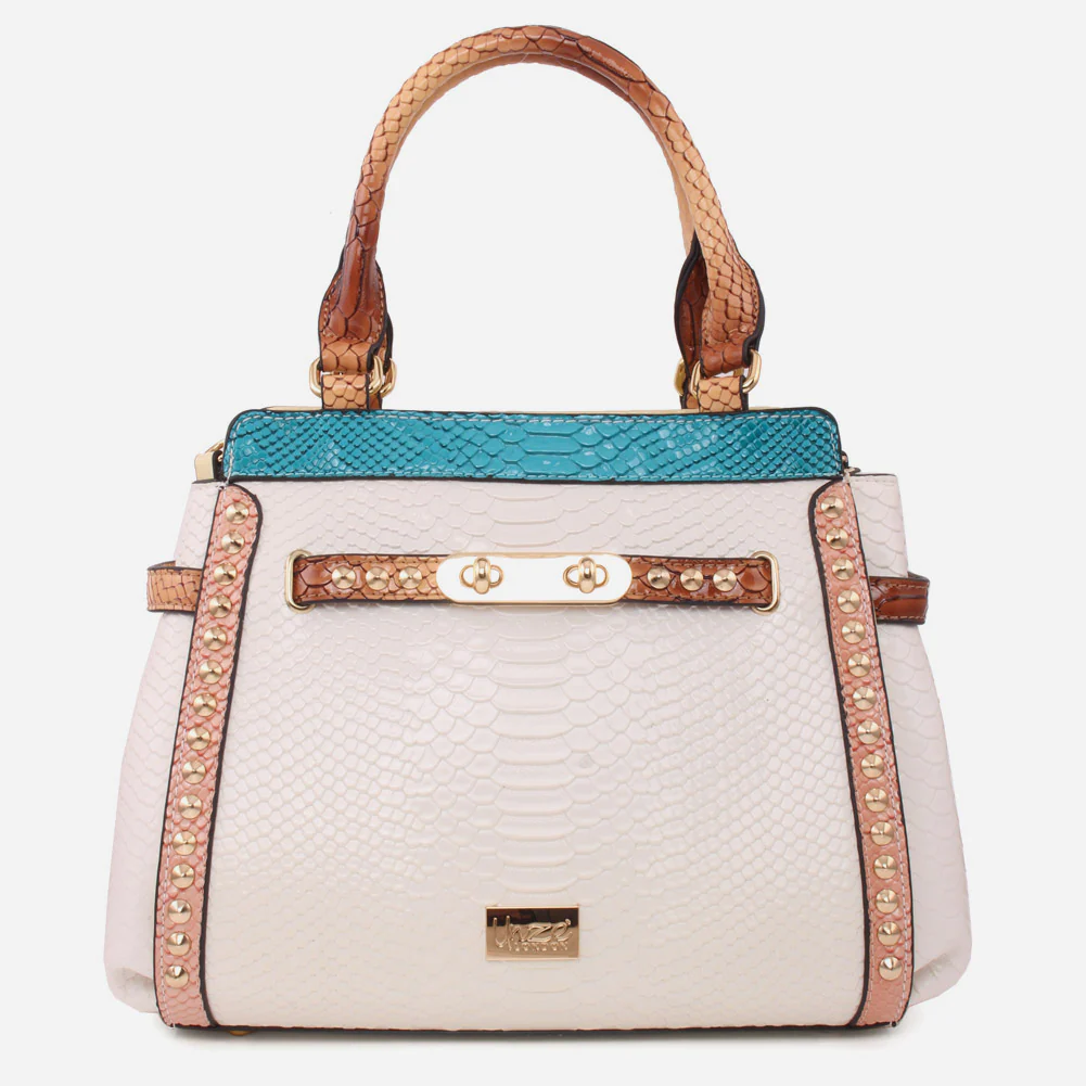 Women "DELLA" Casual Bag With Contrasting Panels