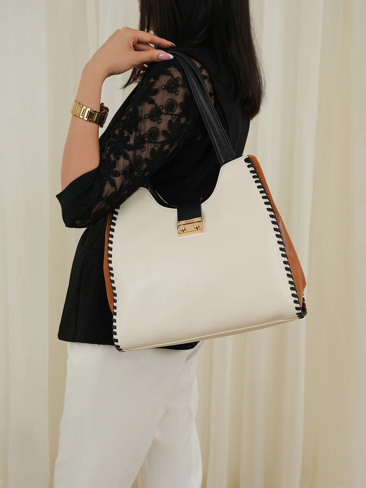 Women "DENZEL" Stylishand Light Handbag - Image 9