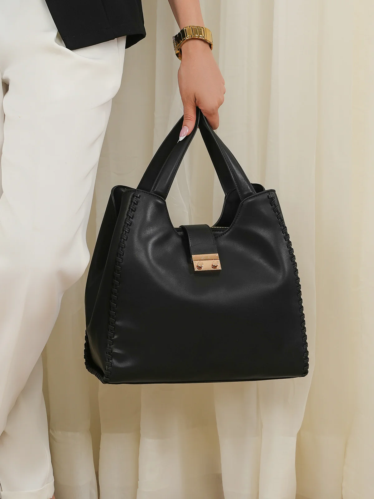 Women "DENZEL" Stylishand Light Handbag - Image 6