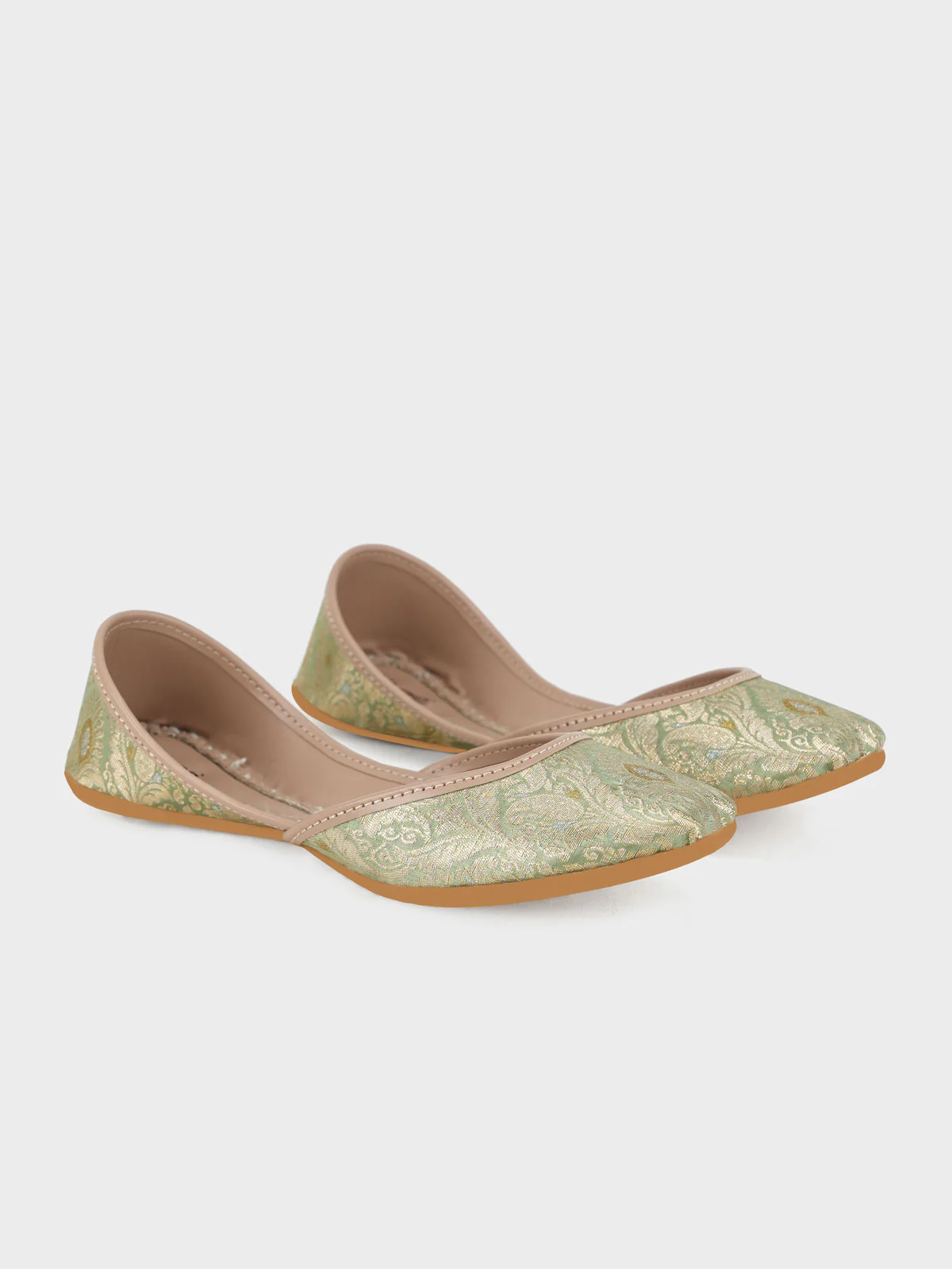 Women "NOOR-E-BAHAR" Comfy Handmade Khussa - Image 2