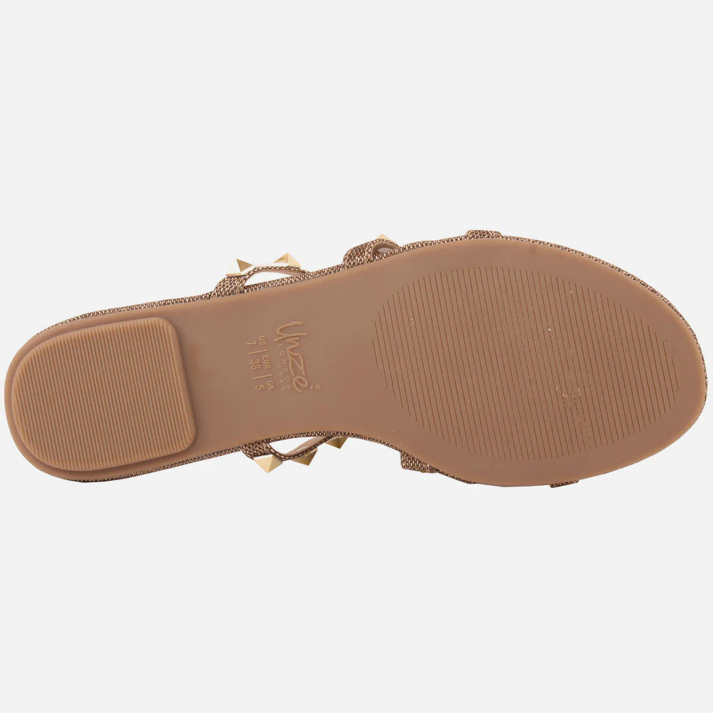 Women "DIA" Comfortable Light Weight Flat Sole Slippers - Image 5