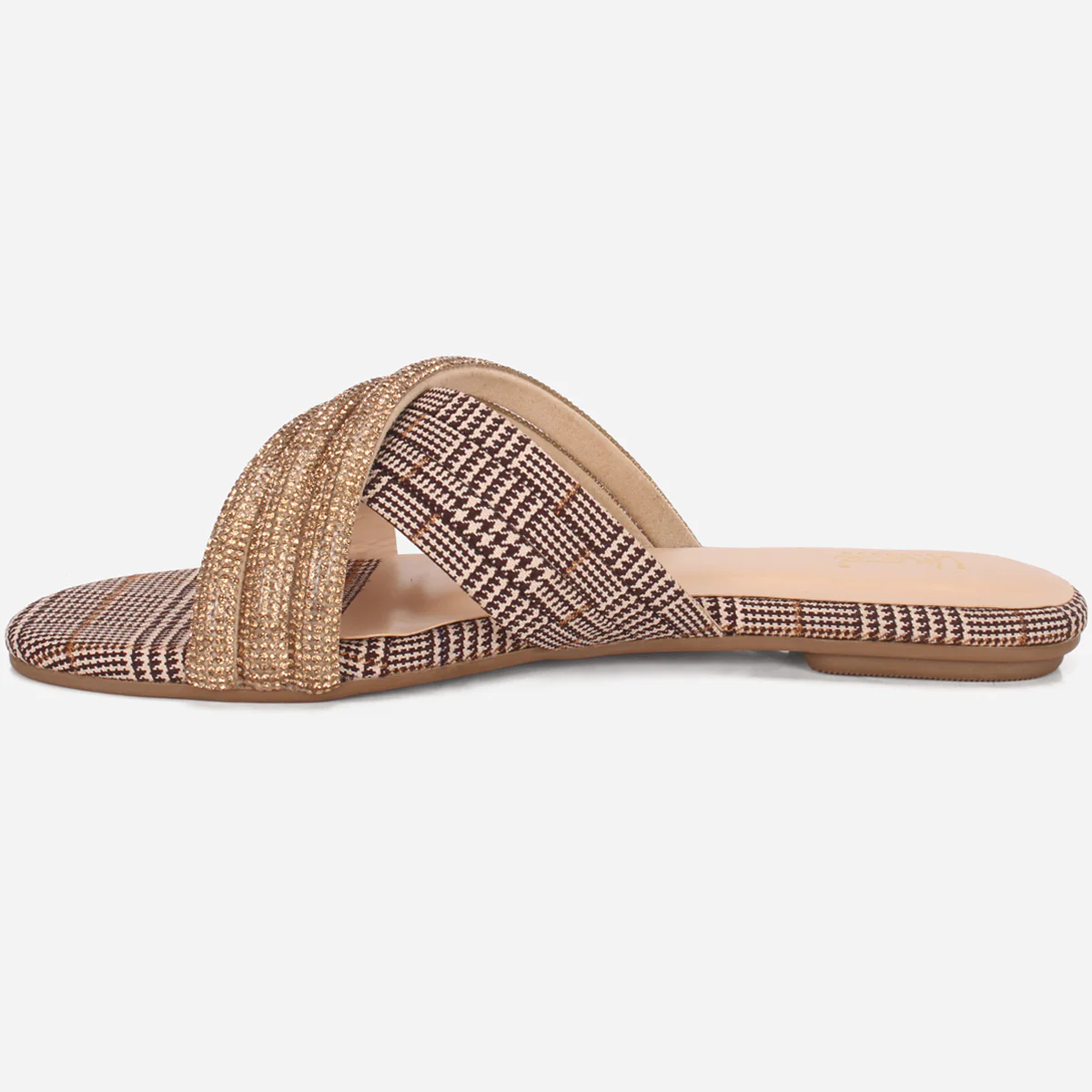 Women "DIANE" Decorated Flat Heel Slippers - Image 3