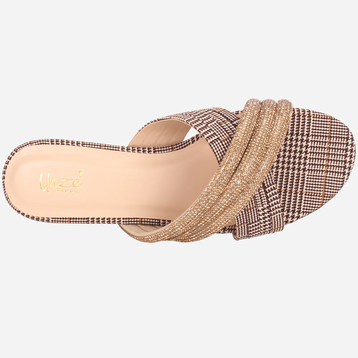Women "DIANE" Decorated Flat Heel Slippers - Image 4