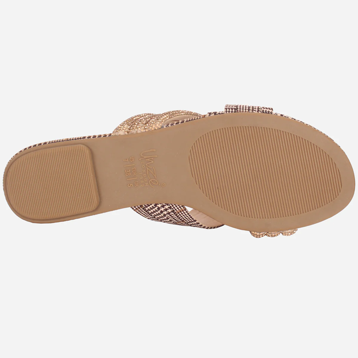 Women "DIANE" Decorated Flat Heel Slippers - Image 5