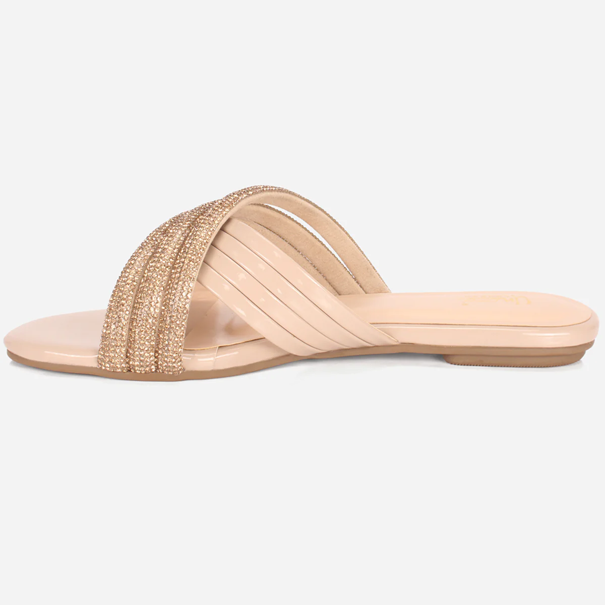 Women "DIANE" Decorated Flat Heel Slippers - Image 3