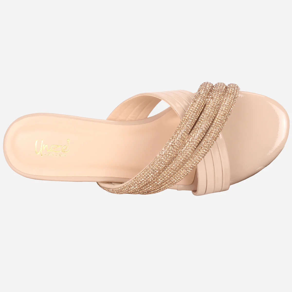 Women "DIANE" Decorated Flat Heel Slippers - Image 4