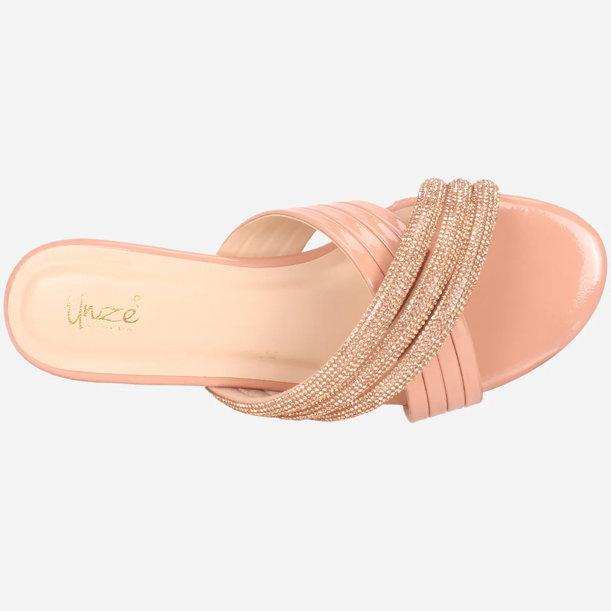Women "DIANE" Decorated Flat Heel Slippers - Image 4