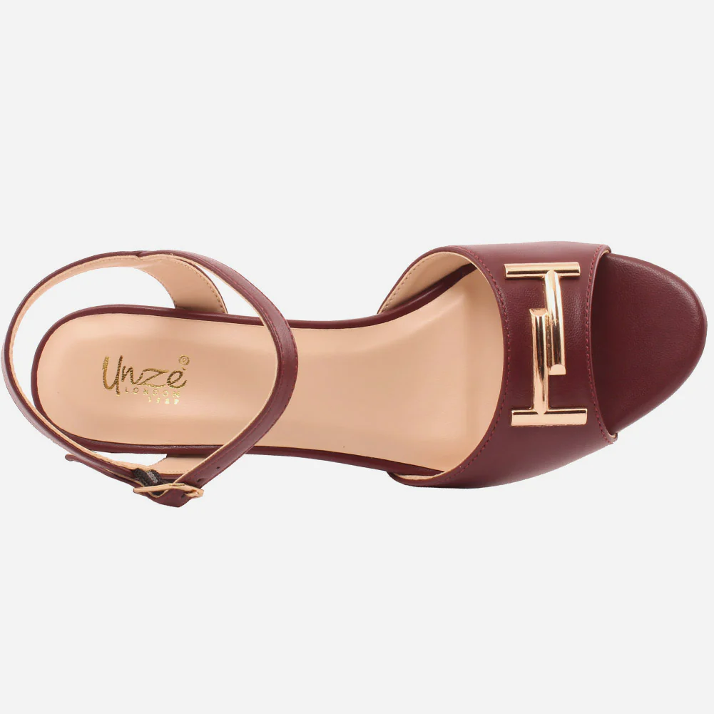 Women "Dizzy" Ankle Strap Heel Sandals - Image 4