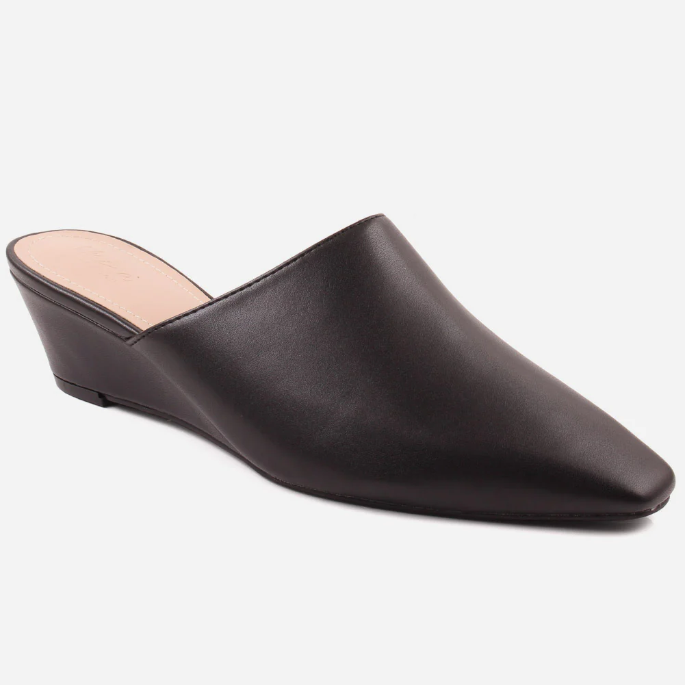 Women "DRACY" Wedge Heel Slipon Slippers