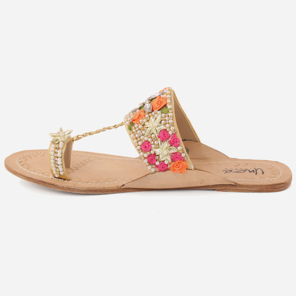 Women "EBRA"Colorful Kolhapuri - Image 3