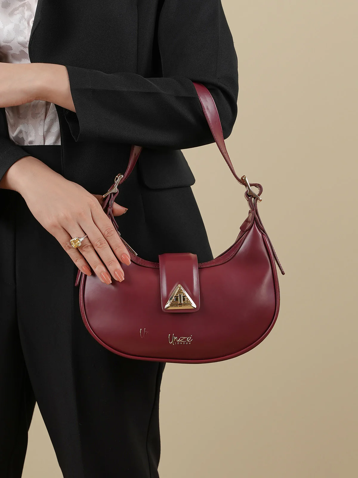 Women "EDOLIE" Everyday Use Hobo Bag - Image 6
