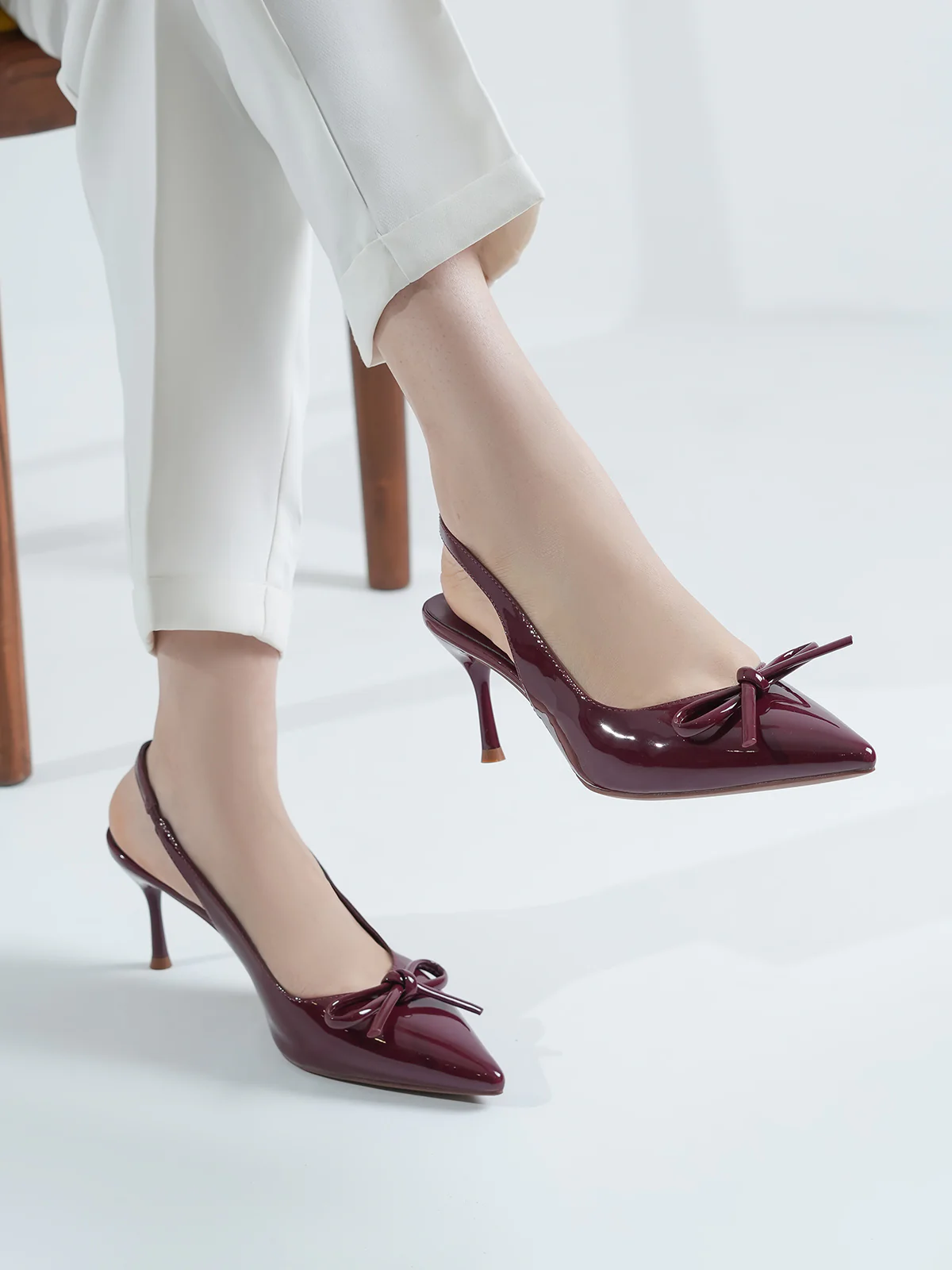 Women "ELAINE" Pointed Toe Sandals