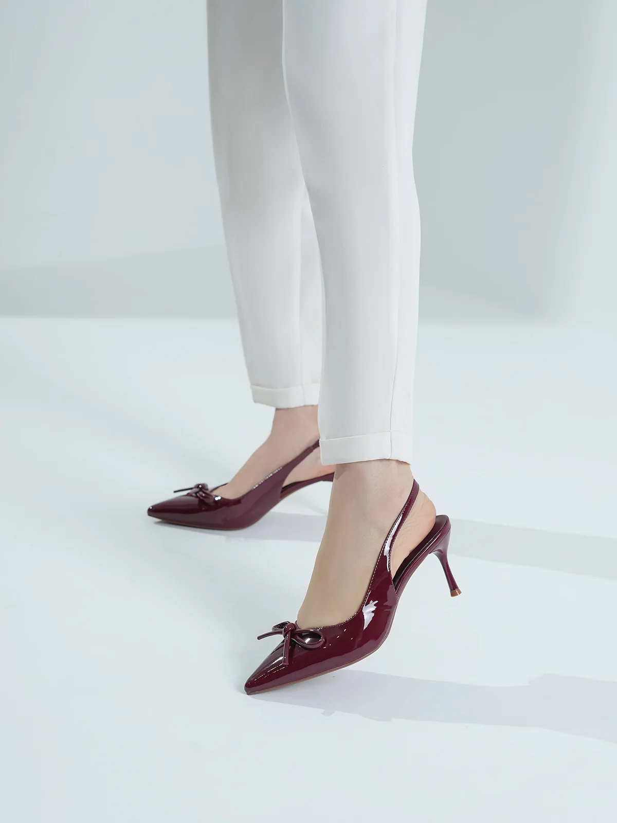 Women "ELAINE" Pointed Toe Sandals - Image 10