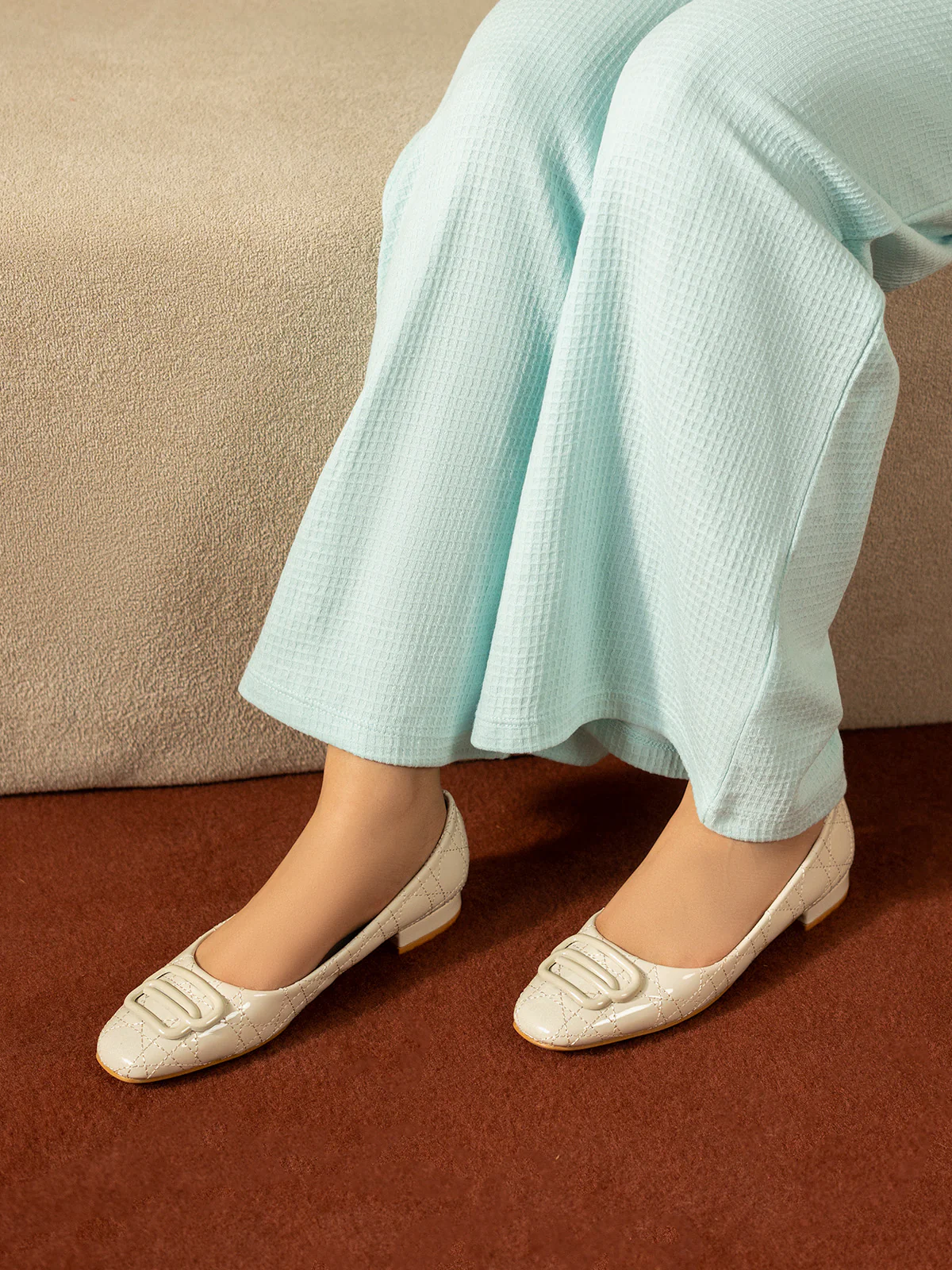 Women "ELOISE" Modern Classic Slip On Courts