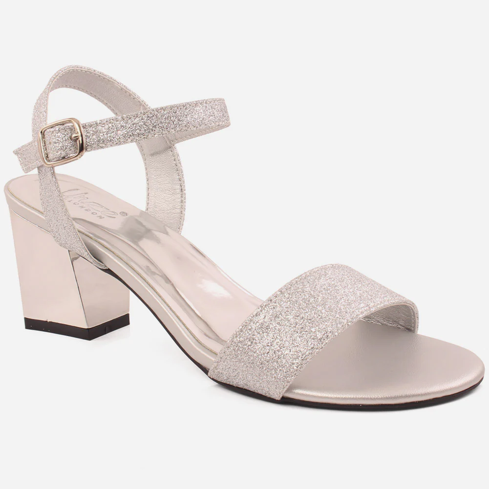 Women "Elsa" Classic Style Block Heel Sandals