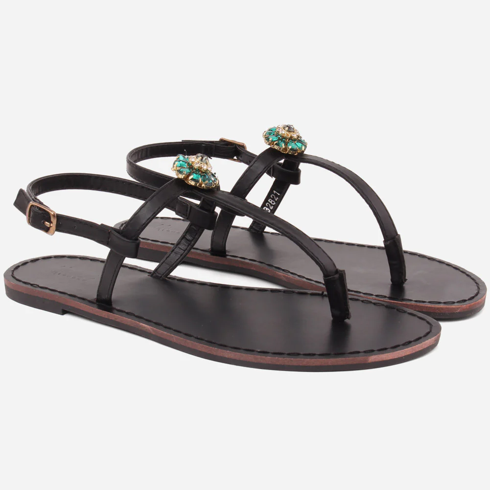 Women "EMMA" Wide Fit Flat Sandals - Image 2