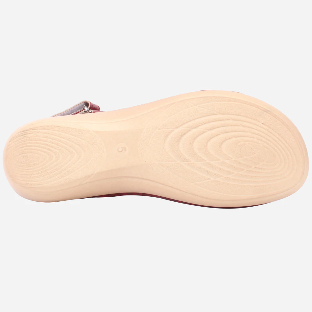 Women "ESTD" Comfort Flat Sandals - Image 5