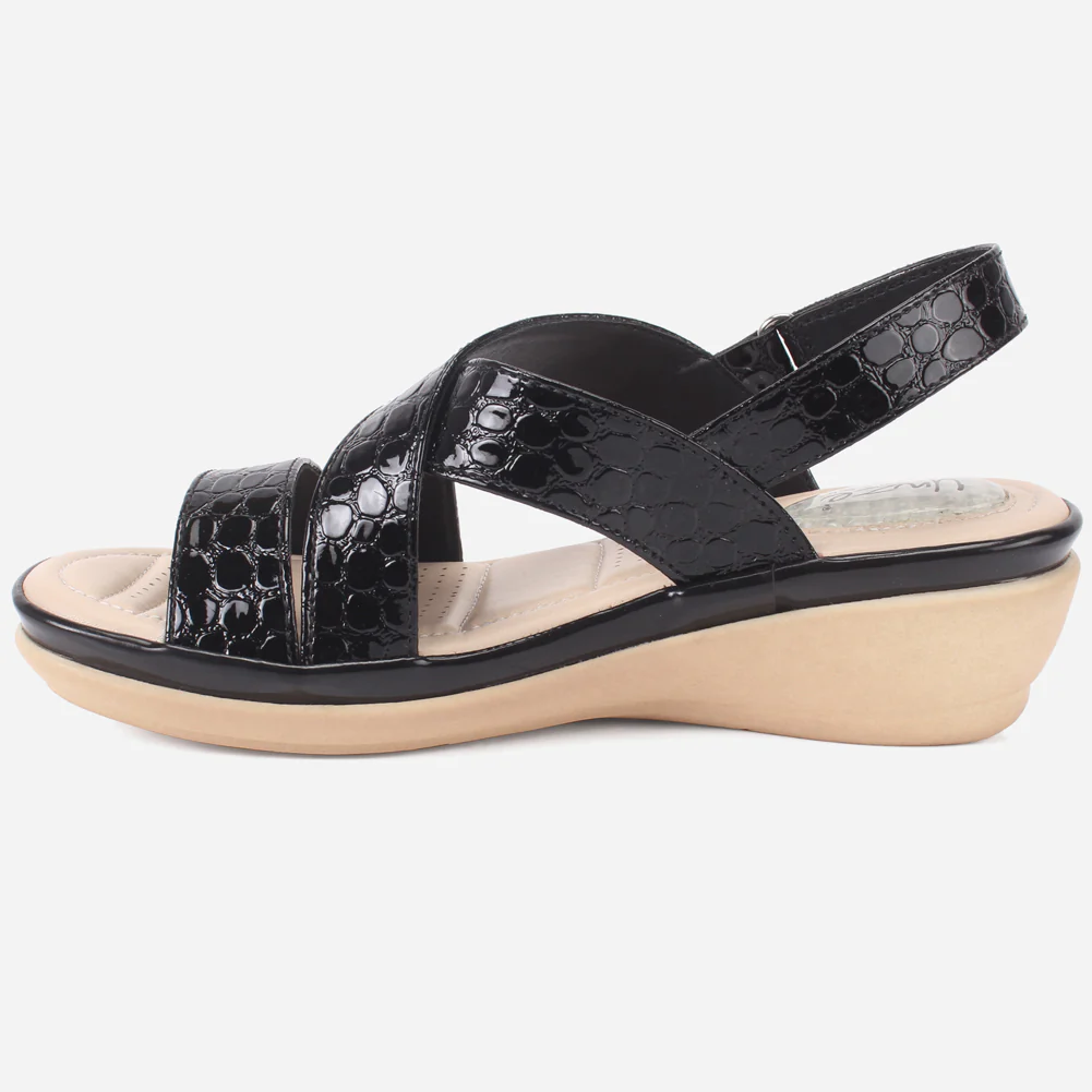 Women "ESTD" Comfort Flat Sandals - Image 3