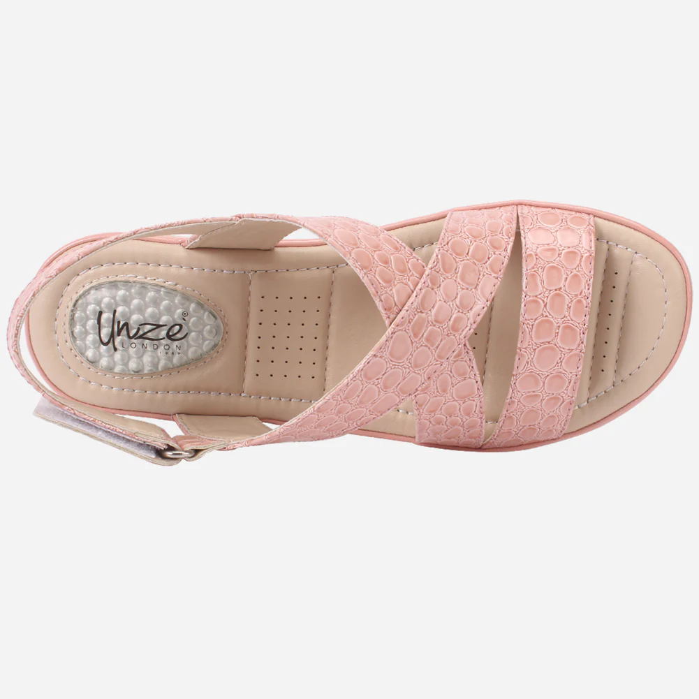 Women "ESTD" Comfort Flat Sandals - Image 4