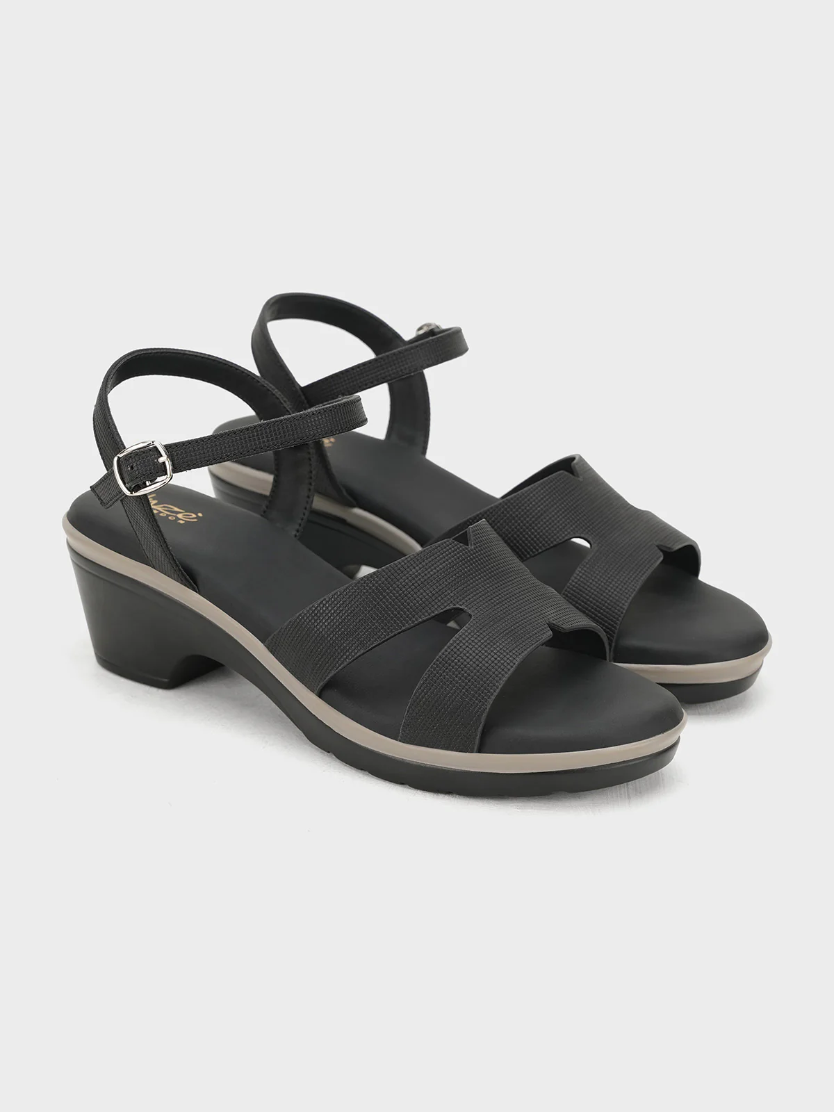 Women "ETHAN" Secure Fit Buckle Sandals - Image 4