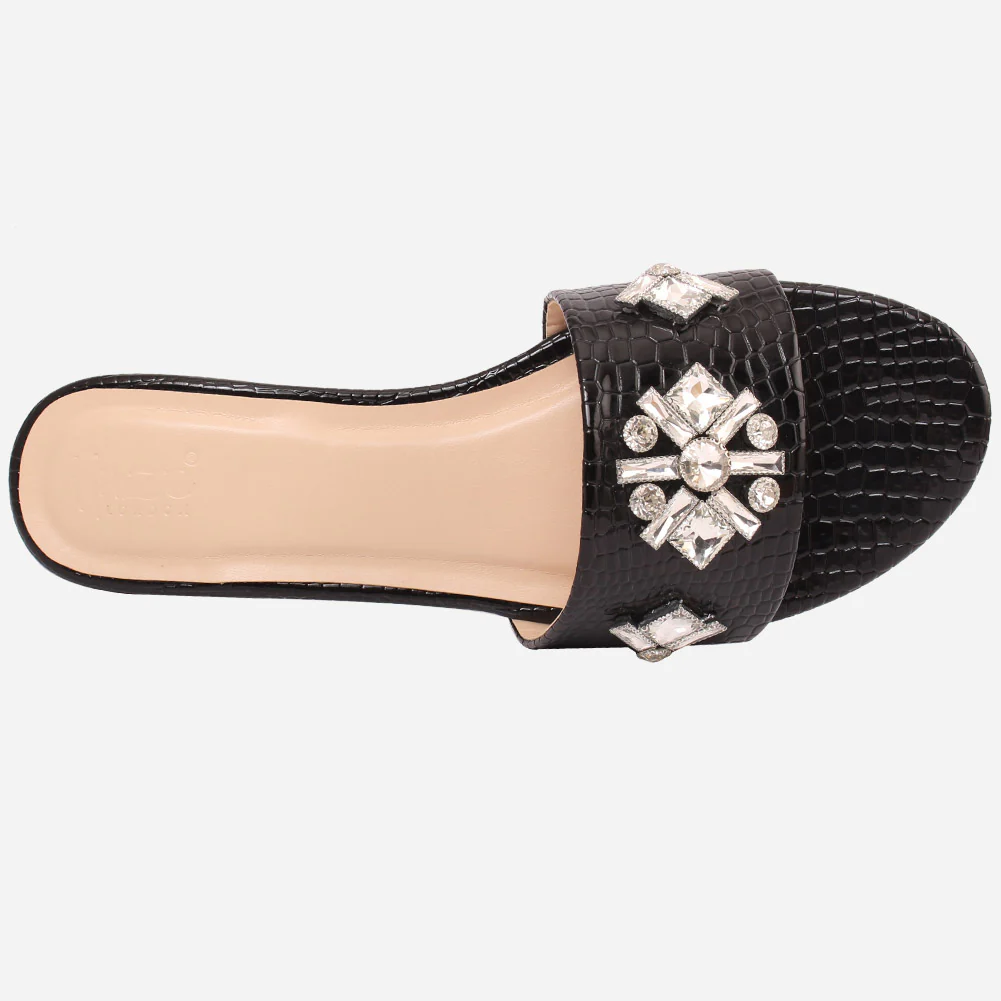 Women "EVELYN" Block Heel Slippers - Image 4