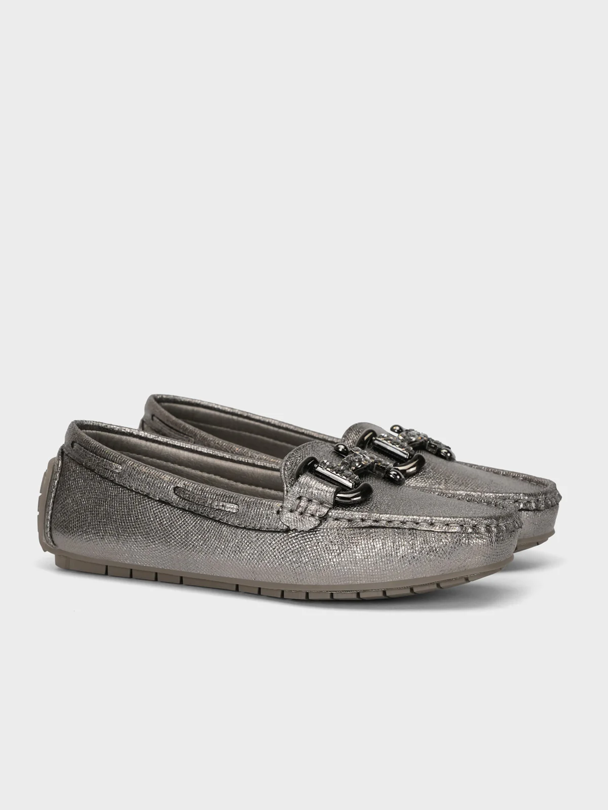 Women "FARGO" Round Toe Stylish Moccasins - Image 2