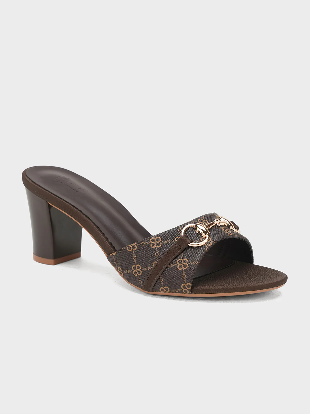 Women "FAVIAN" Slip On Block Heel Sandals - Image 2