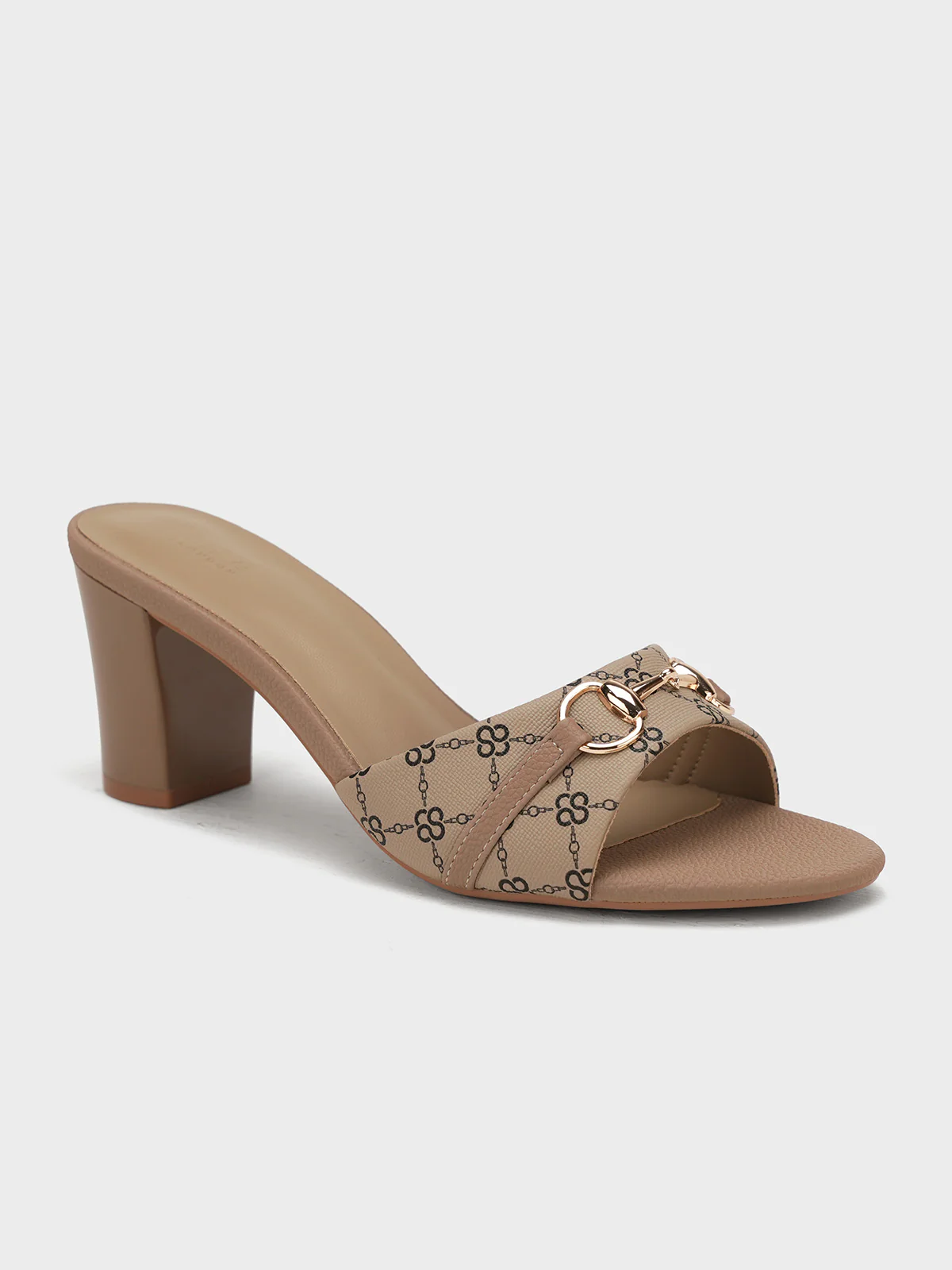 Women "FAVIAN" Slip On Block Heel Sandals - Image 2
