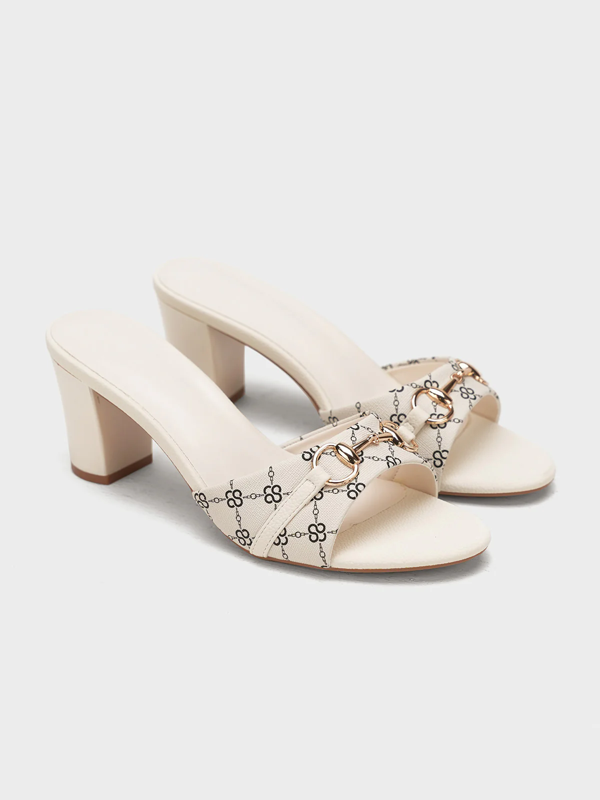 Women "FAVIAN" Slip On Block Heel Sandals - Image 3