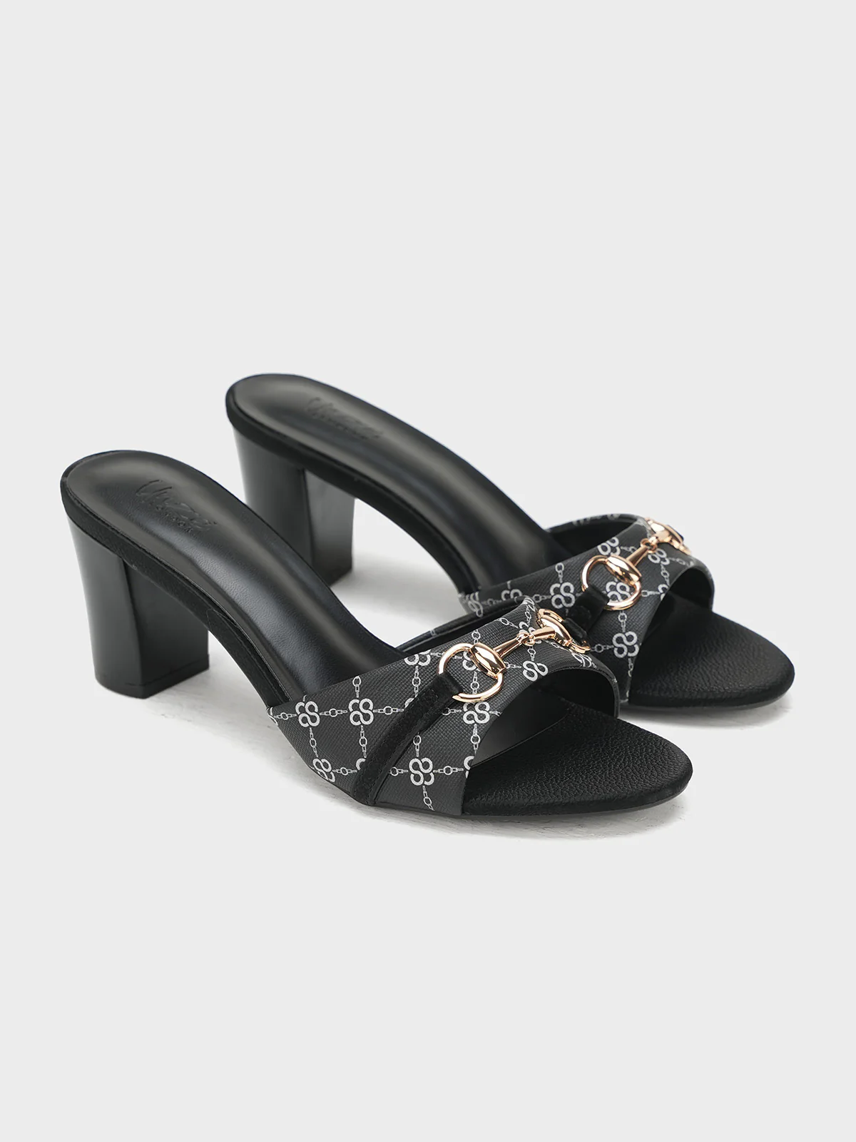 Women "FAVIAN" Slip On Block Heel Sandals - Image 4