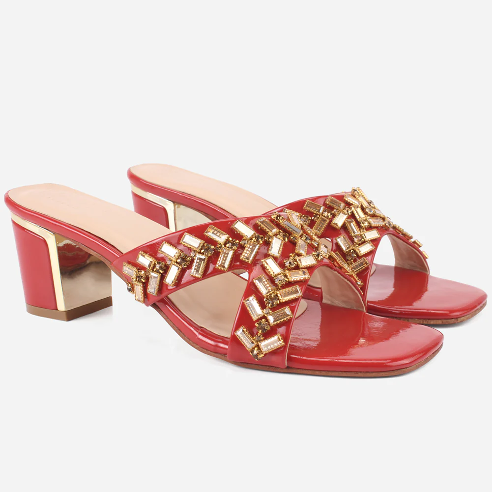 Women "FERN" Block Heel Sandals - Image 2