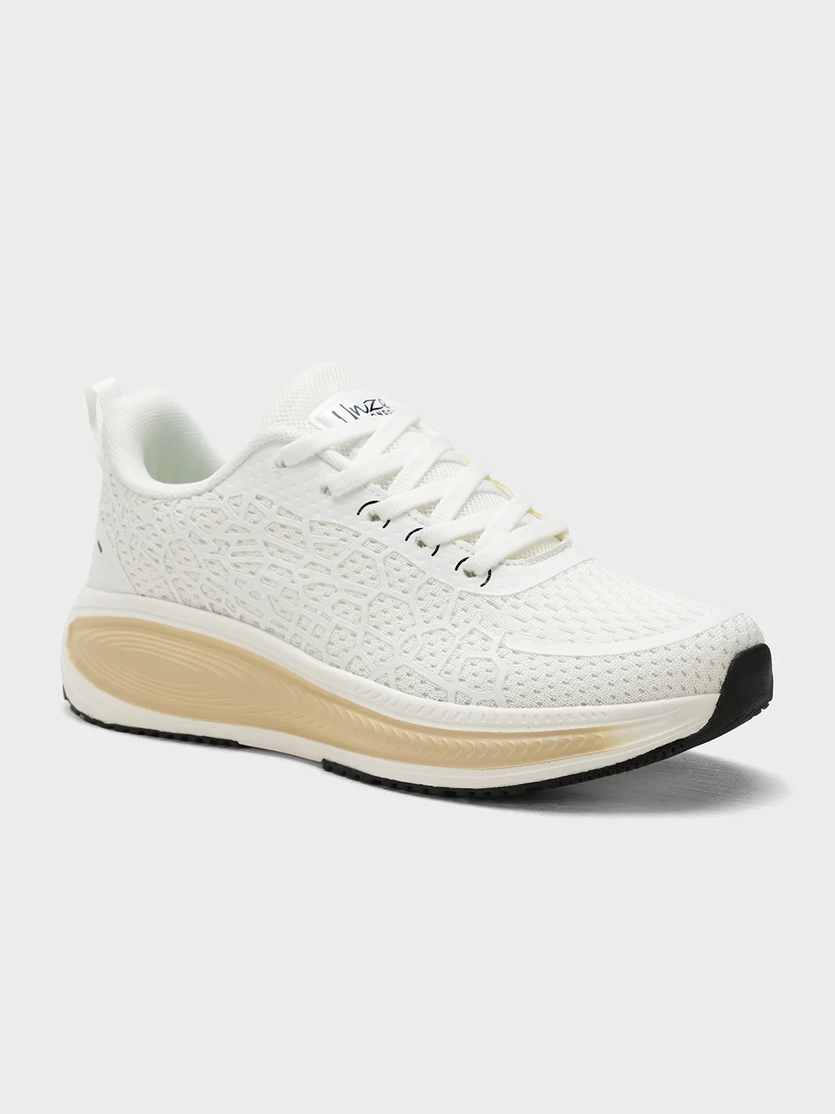 Women "FERNA" Lace Up Fabric Trainers