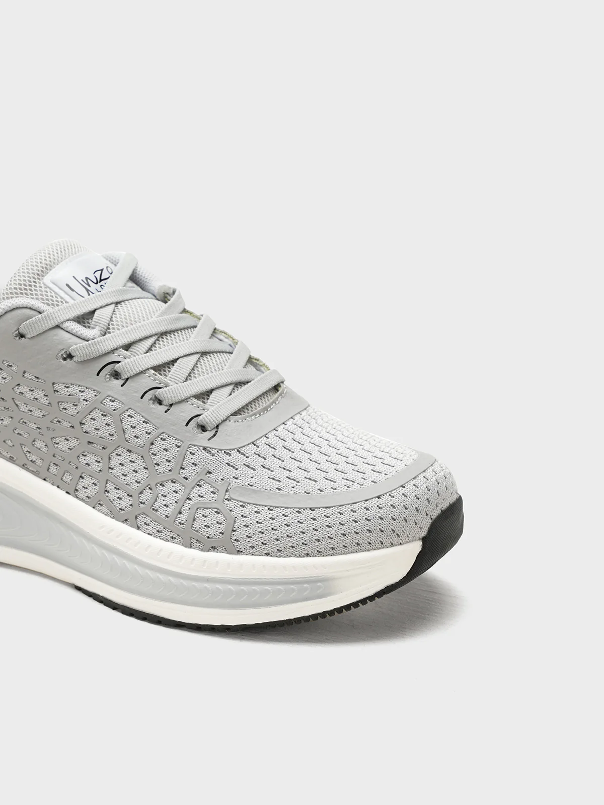 Women "FERNA" Lace Up Fabric Trainers - Image 4