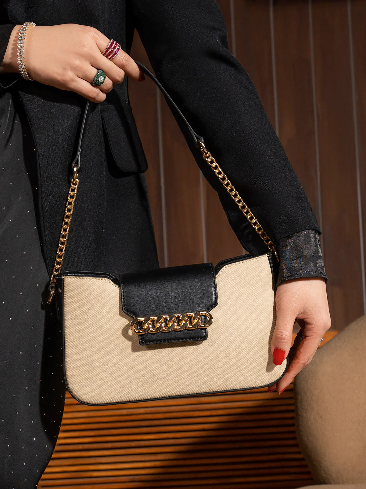 Women "FLOREN" Lightweight Shoulder Bag - Image 6