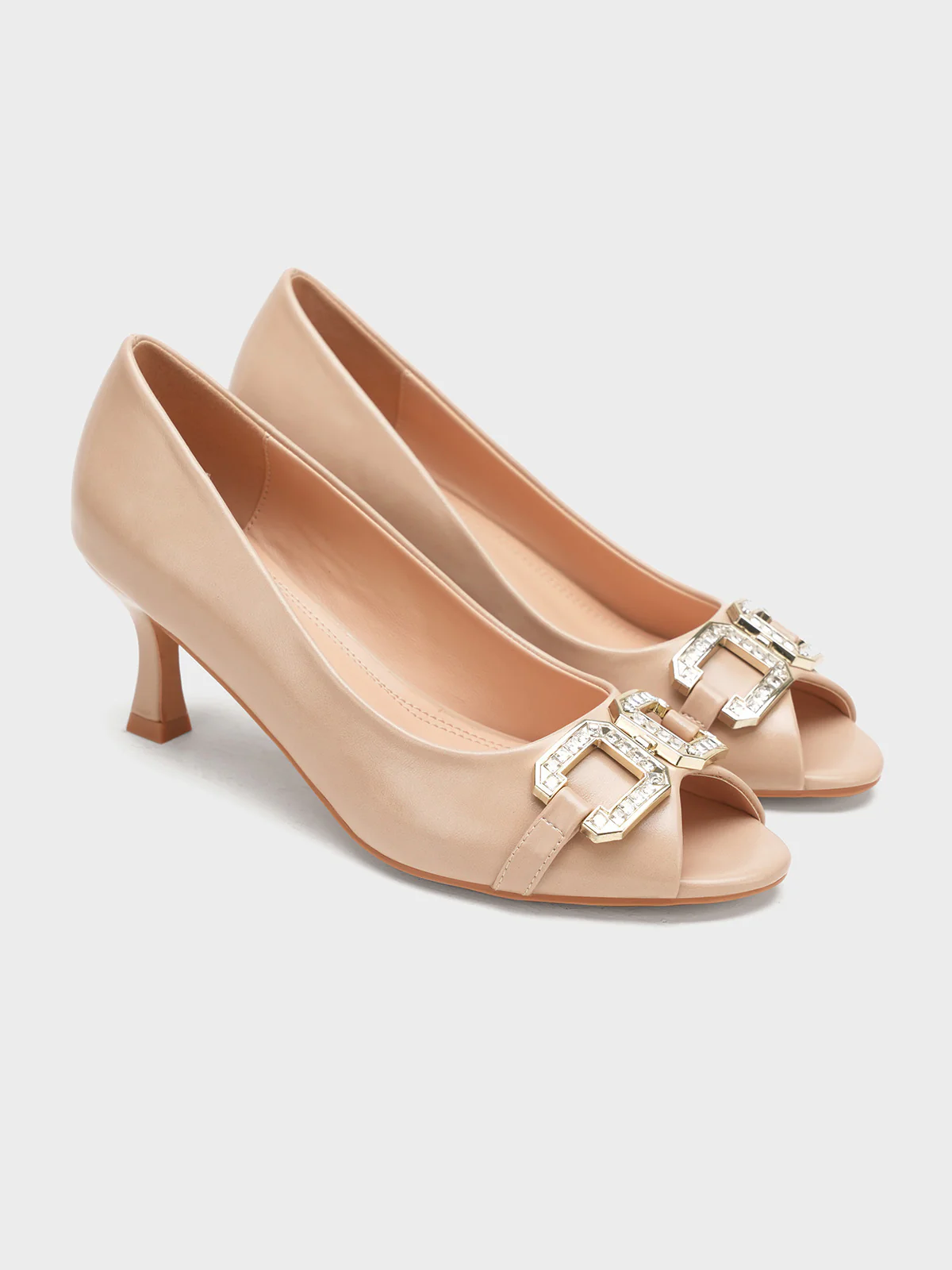 Women "FOPHIA" Open Toe Slip On Sandals - Image 4