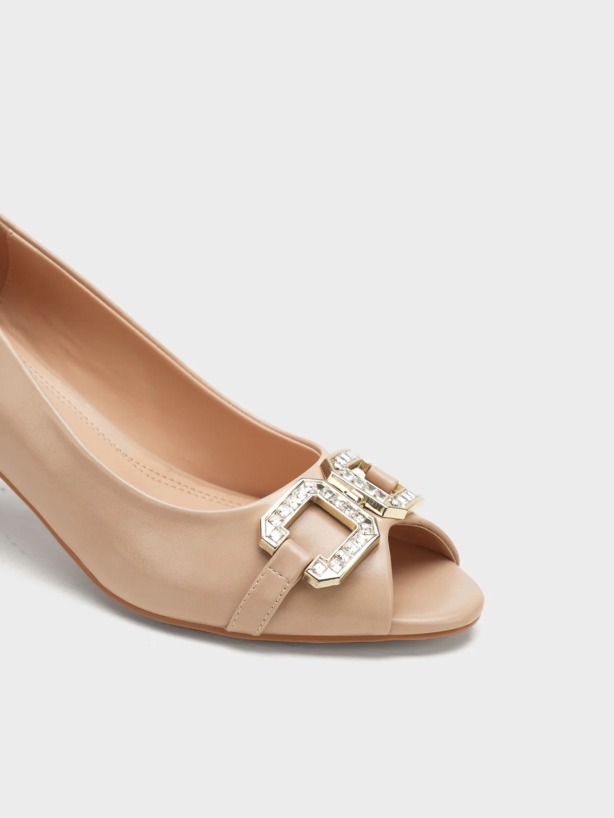 Women "FOPHIA" Open Toe Slip On Sandals - Image 7