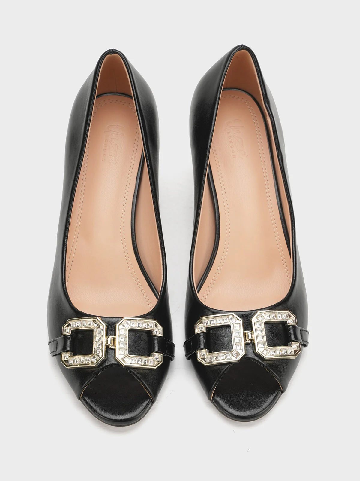 Women "FOPHIA" Open Toe Slip On Sandals - Image 9