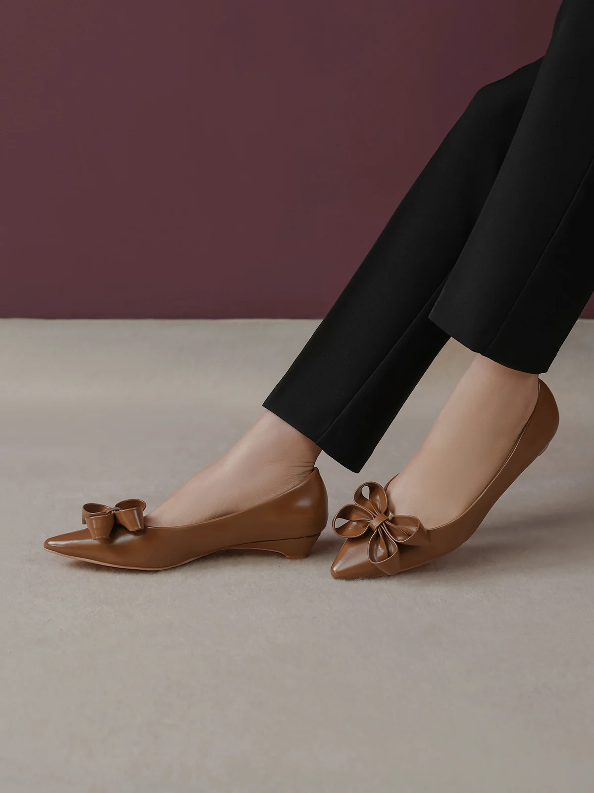 Women "FREIDA" Comfortable Soft Ballerinas - Image 3