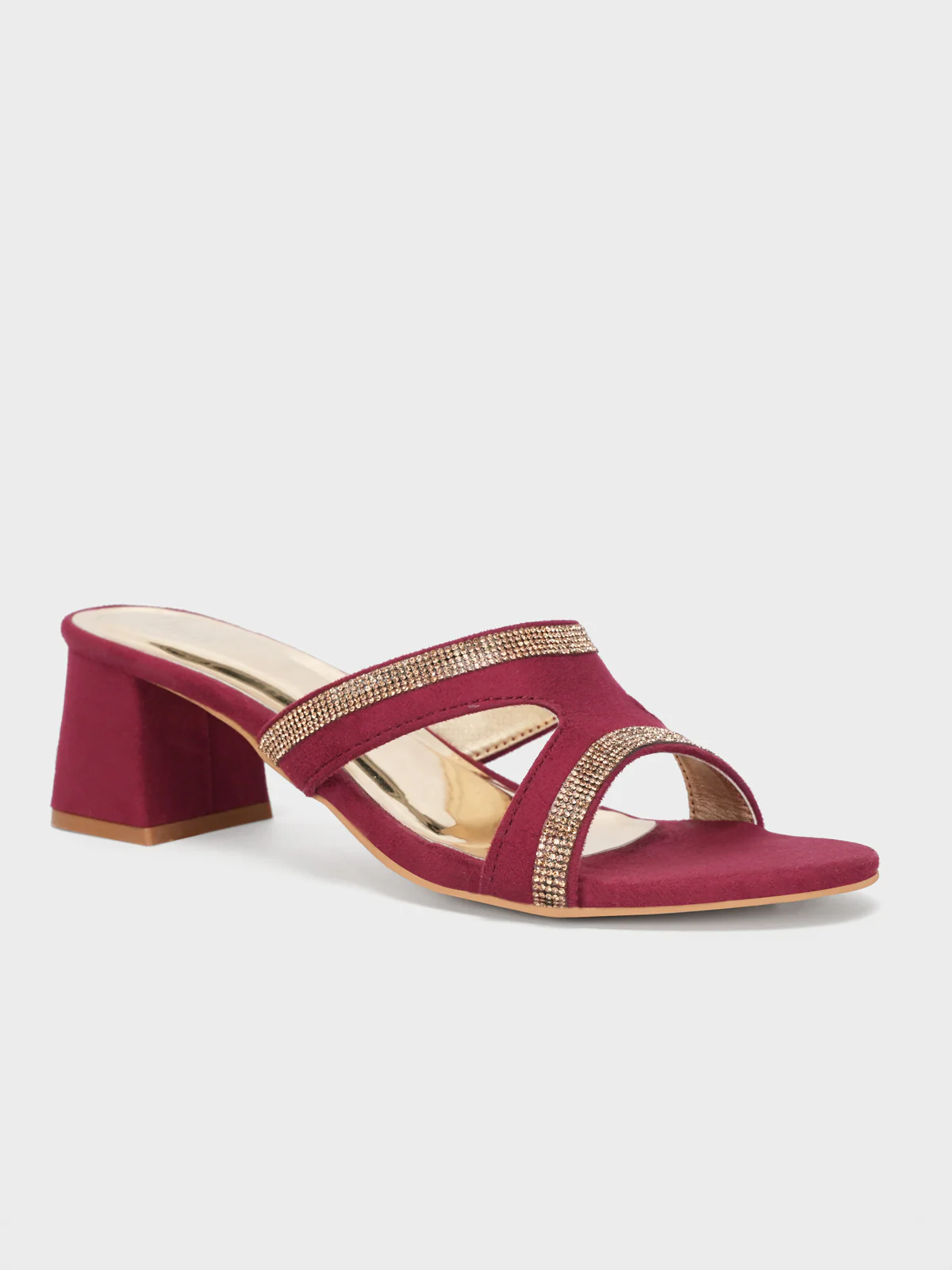 Women "GAMZE" Block Heel Sandals