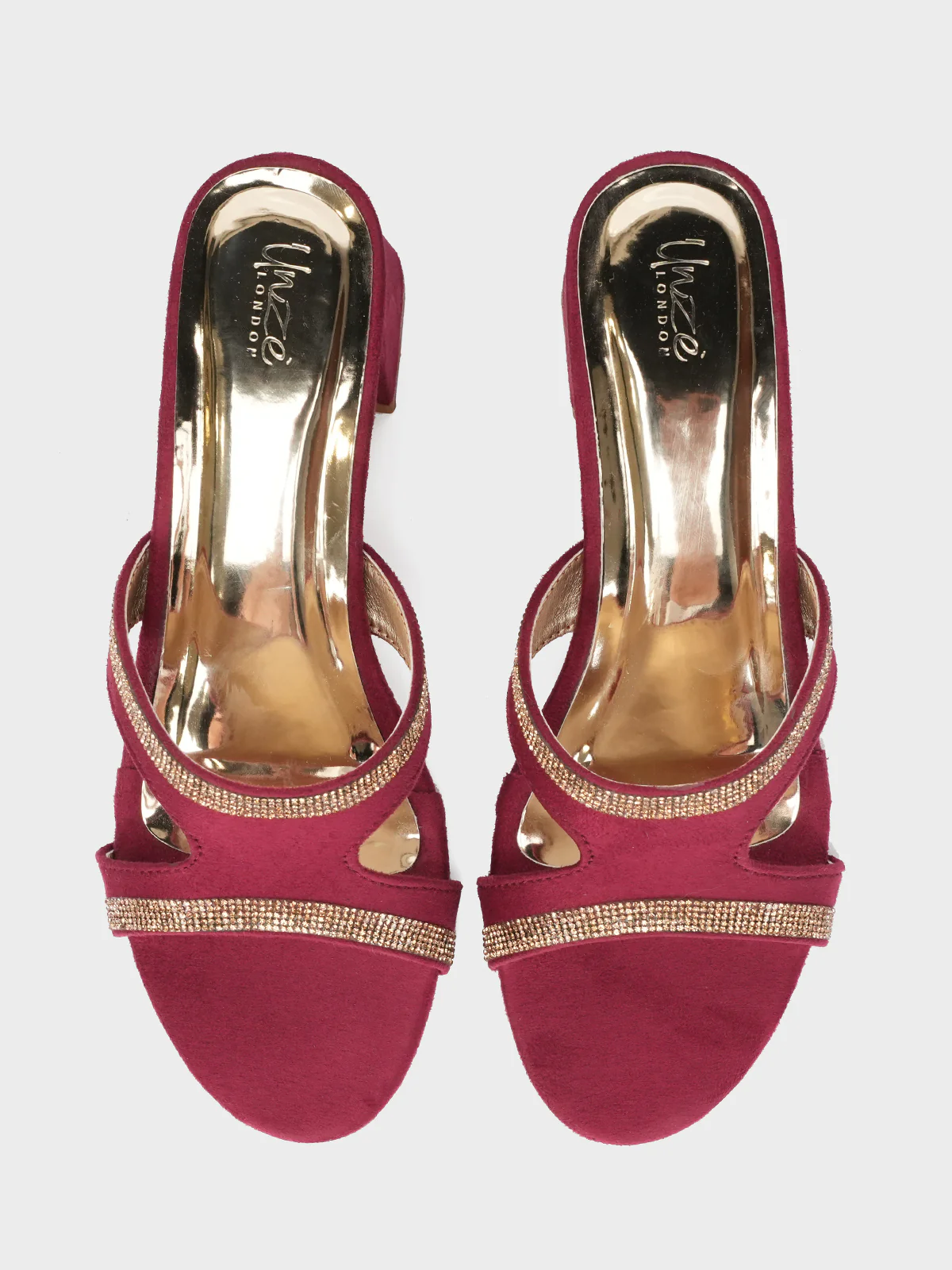 Women "GAMZE" Block Heel Sandals - Image 5