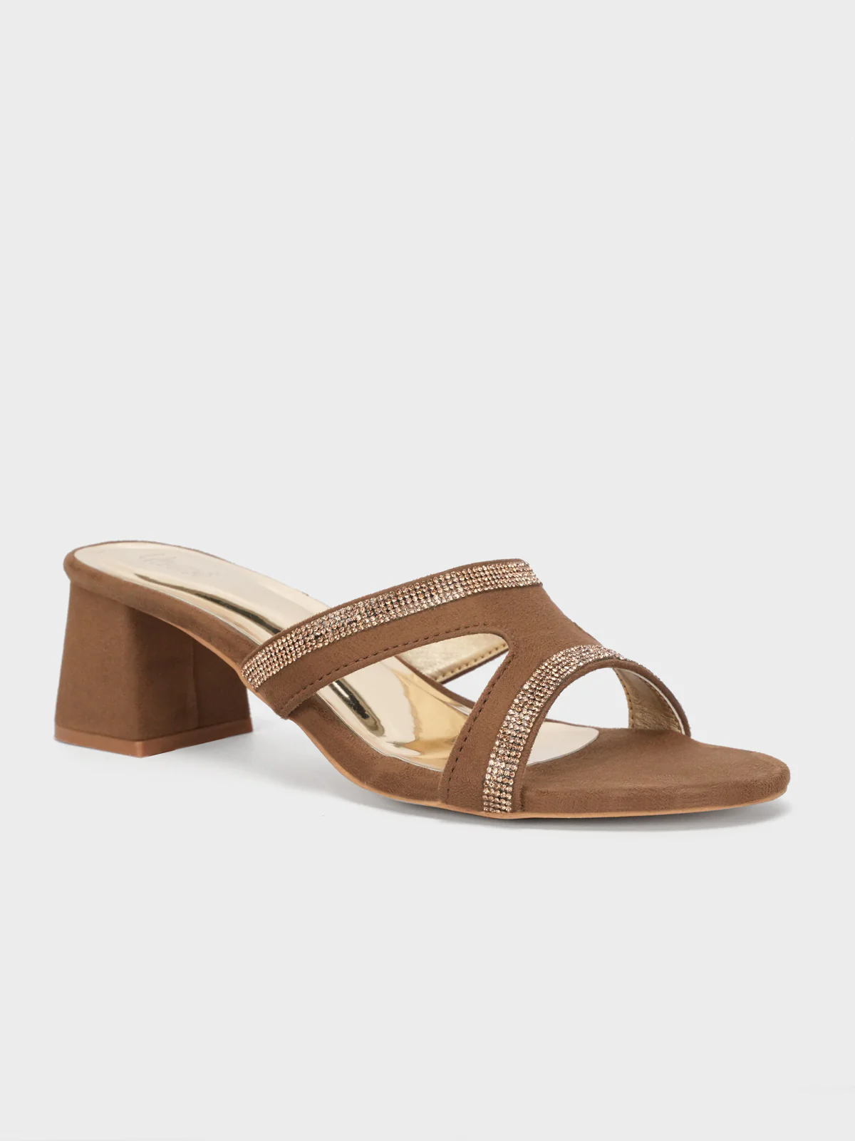 Women "GAMZE" Block Heel Sandals