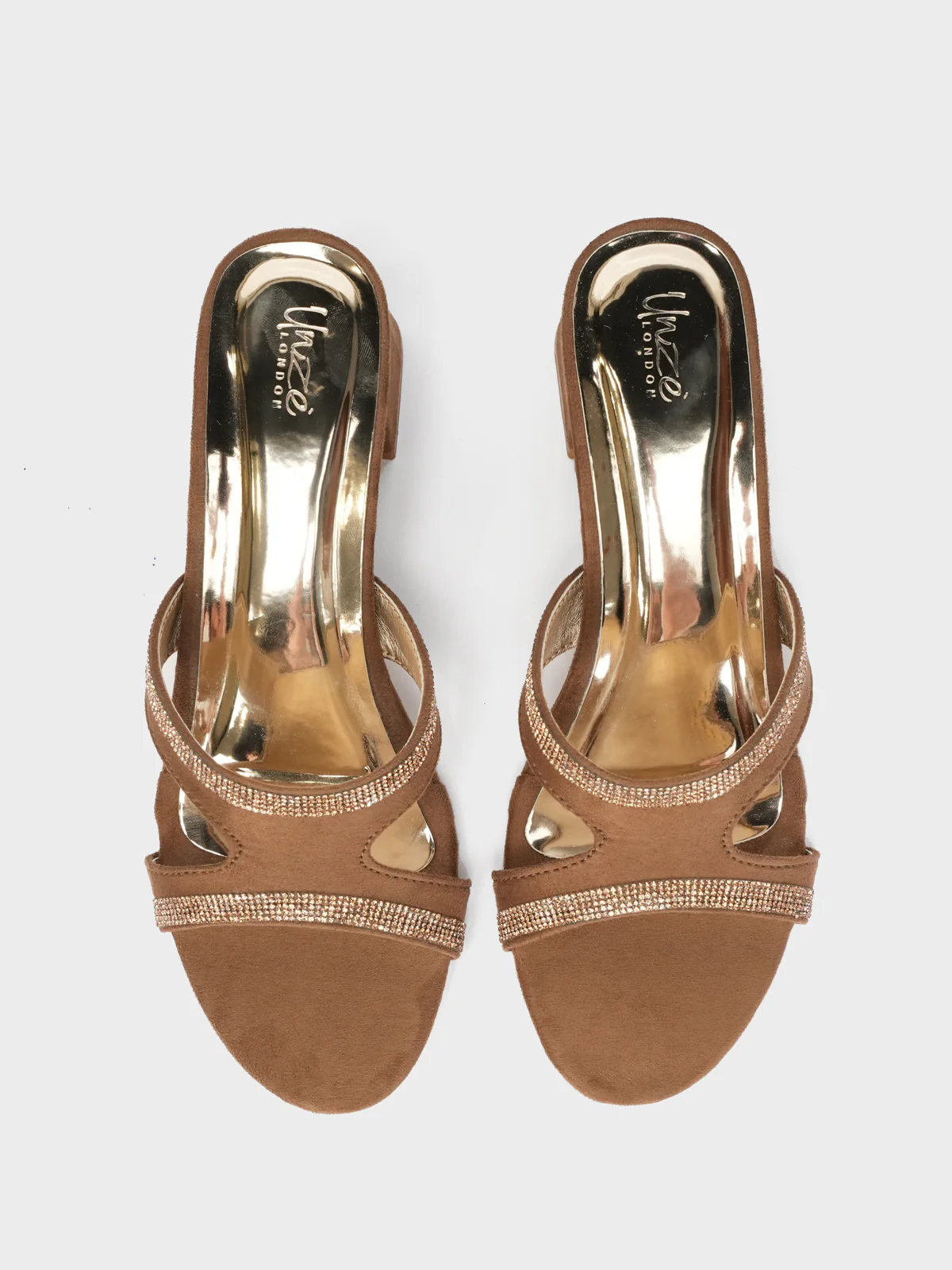Women "GAMZE" Block Heel Sandals - Image 5