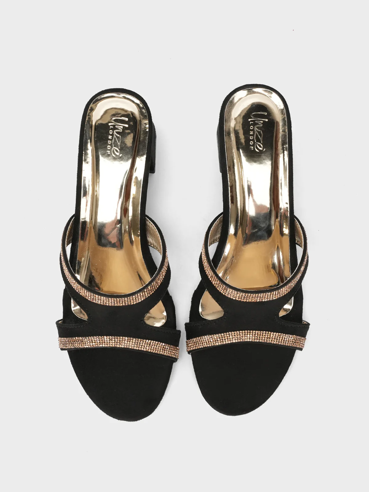 Women "GAMZE" Block Heel Sandals - Image 5