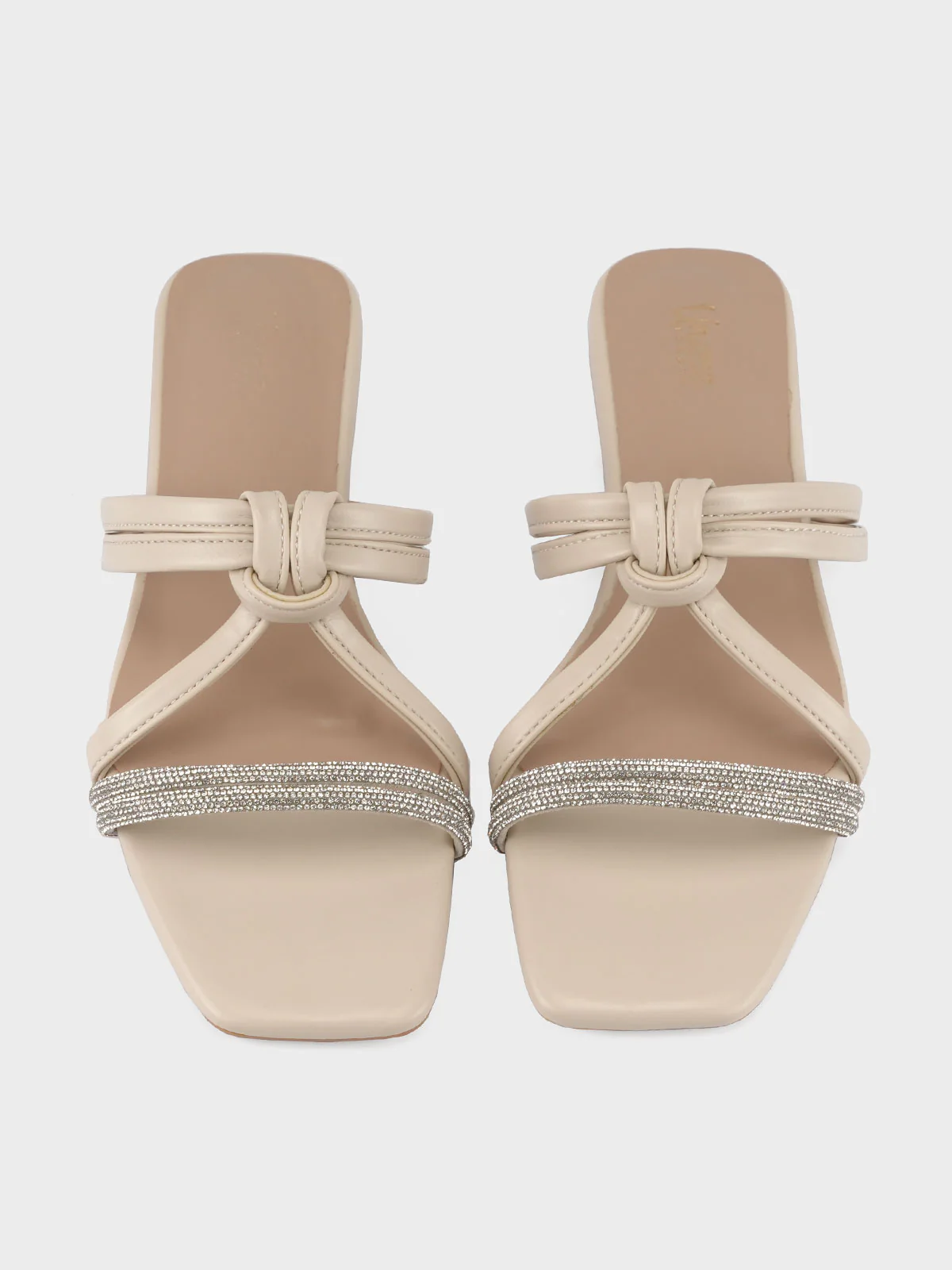 Women "GARLOW" Comfy Diamante Slippers - Image 6