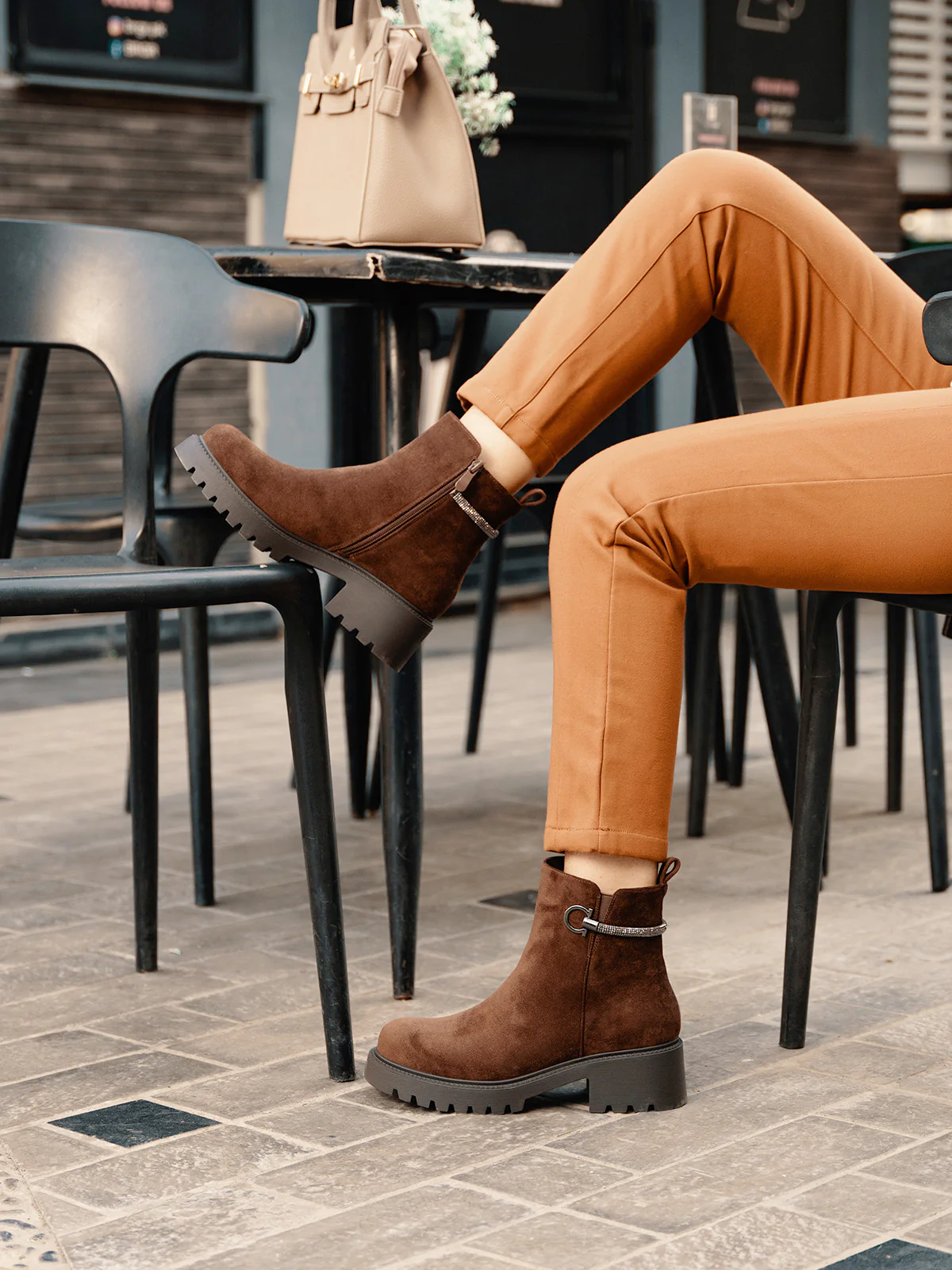 Women "GAVIVI" Modern Style Ankle Boots
