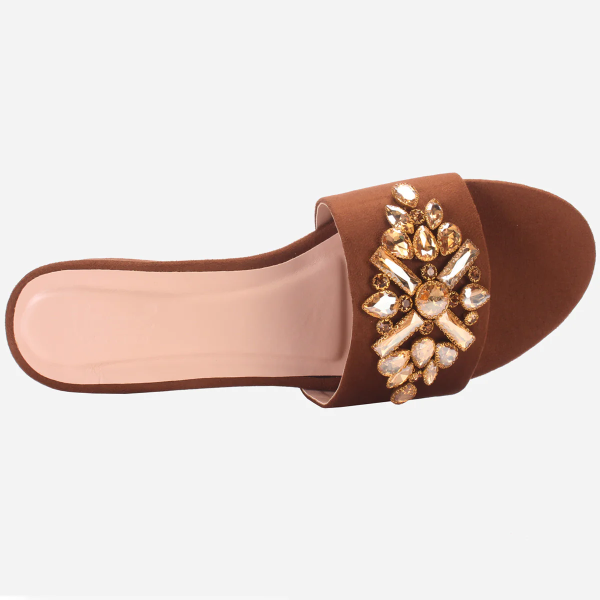Women "GIA" Low Block Heel Slippers - Image 4