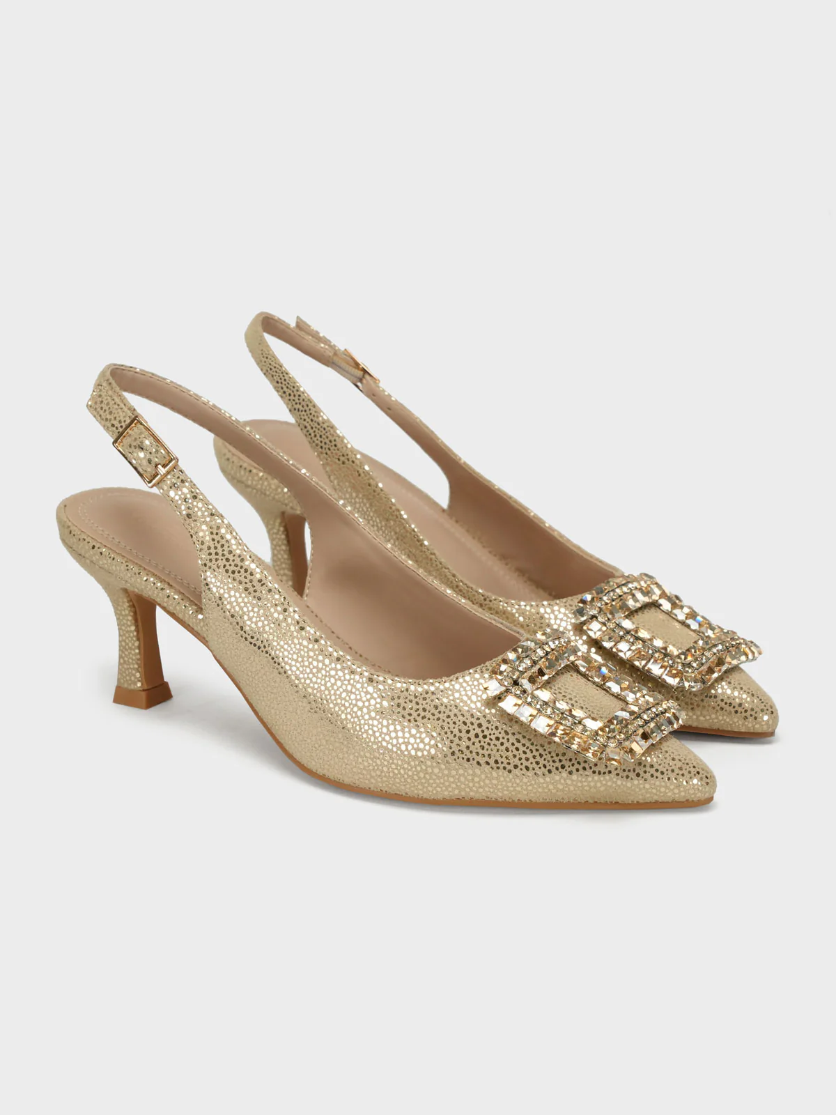 Women "GINTAN" Pointed Toe Heels Sandals - Image 4